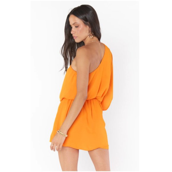 Show Me Your Mumu Trish Dress Tangerine - Picture 3 of 7